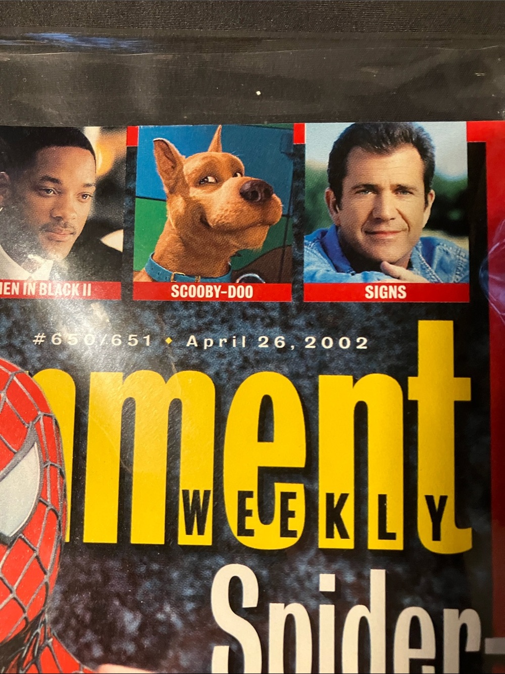 Entertainment Weekly - SPIDERMAN - Picture 2 of 5